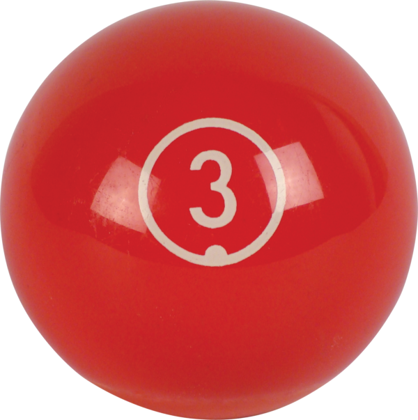 RBCONT_03 Aramith Continental Replacement Ball – #3 | Golden Break Billiards